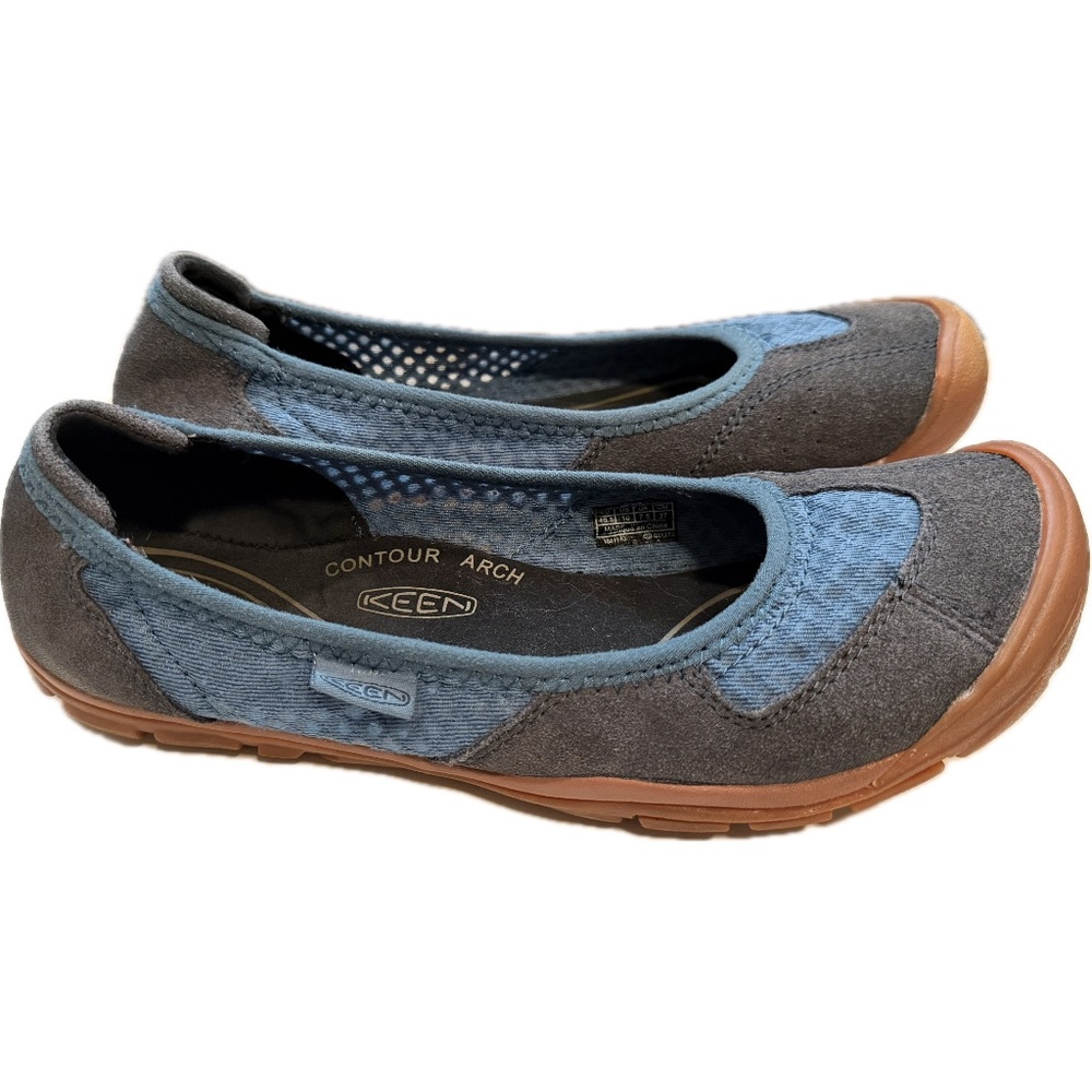 KEEN Ballet Flats Women Comfort Arch Support Slip On Shoes Size 9